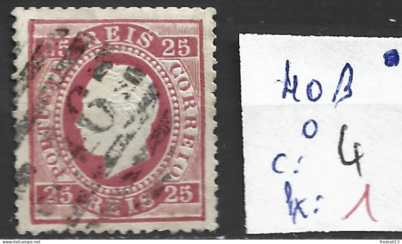 PORTUGAL 40B Oblitéré Côte 4 € - Oblitérés