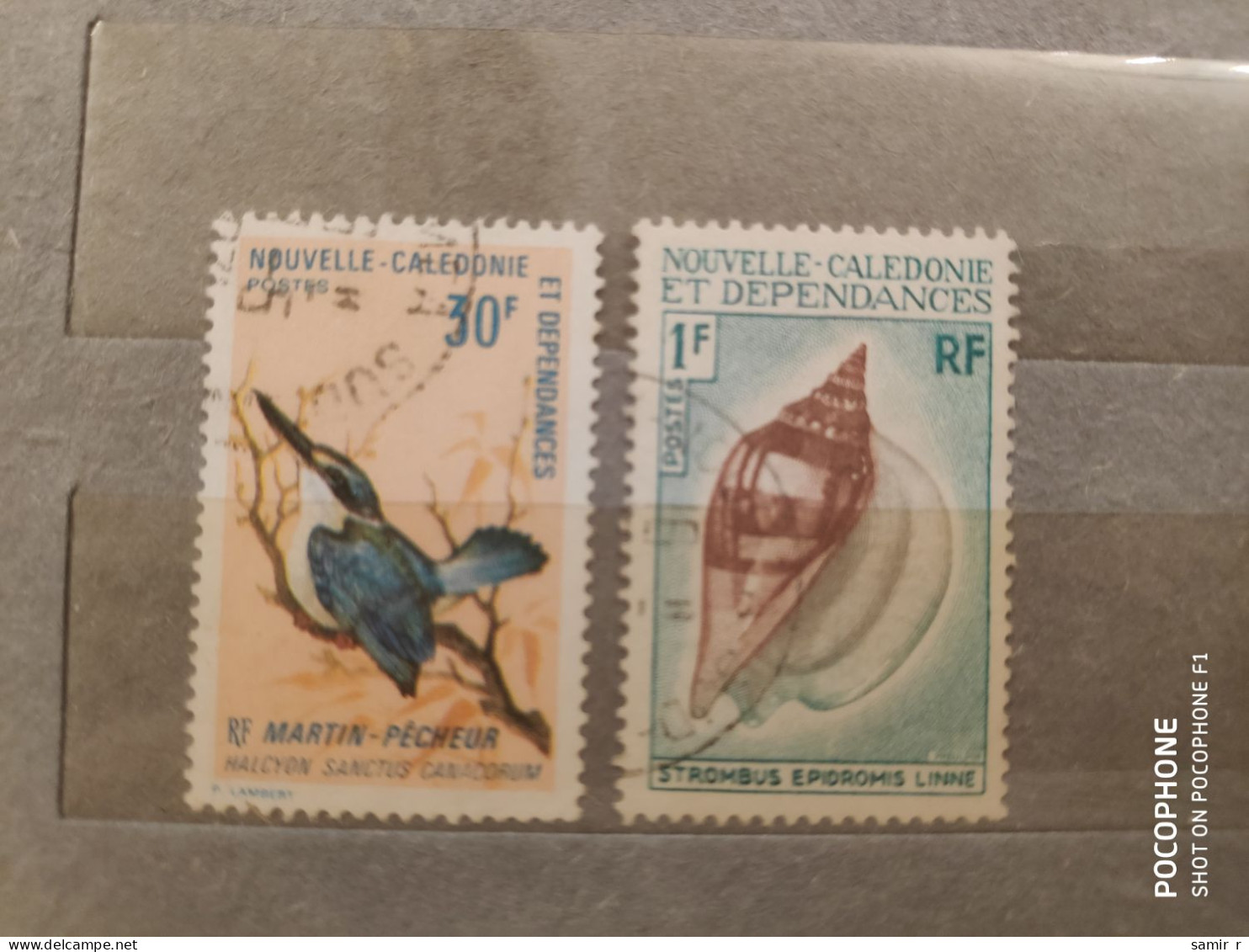 New Caledonia	Birds Shells (F84) - Oblitérés