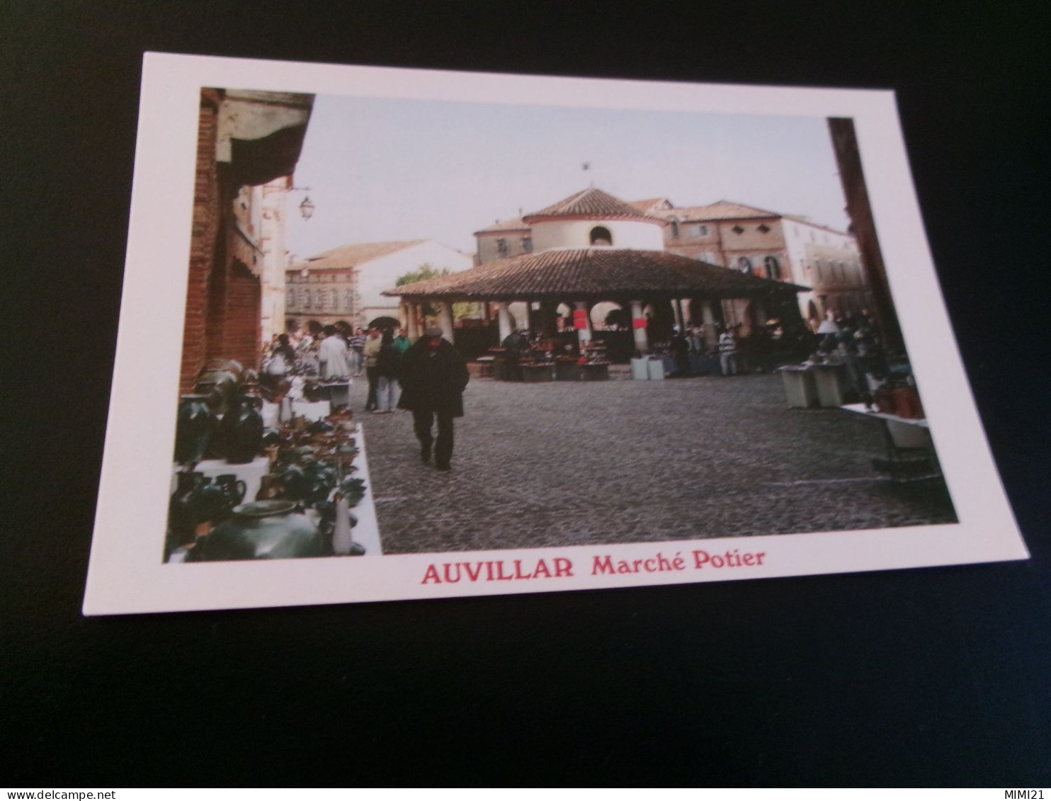 BELLE CARTE ...AUVILLAR ..MARCHE POTIER LE 13-10-96 ...CLICHE BERNARD MAYEUR - Auvillar