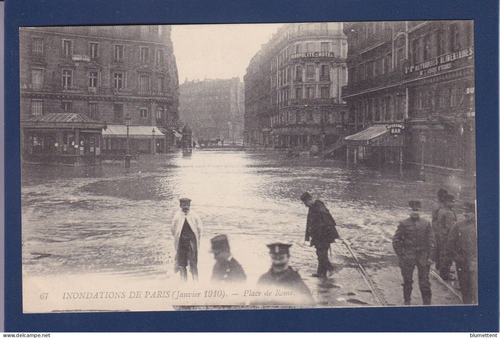 CPA 1 Euro [75] Paris > Inondations De 1910 Prix De Départ 1 Euro Non Circulée - Überschwemmung 1910