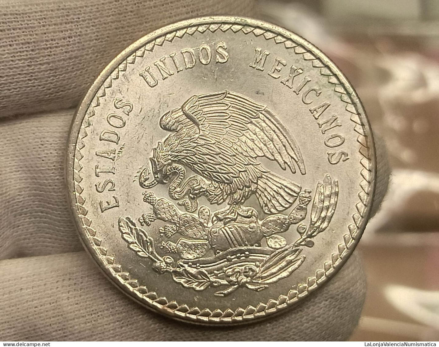 México 5 Pesos 1947 Km 465 Plata - Mexico