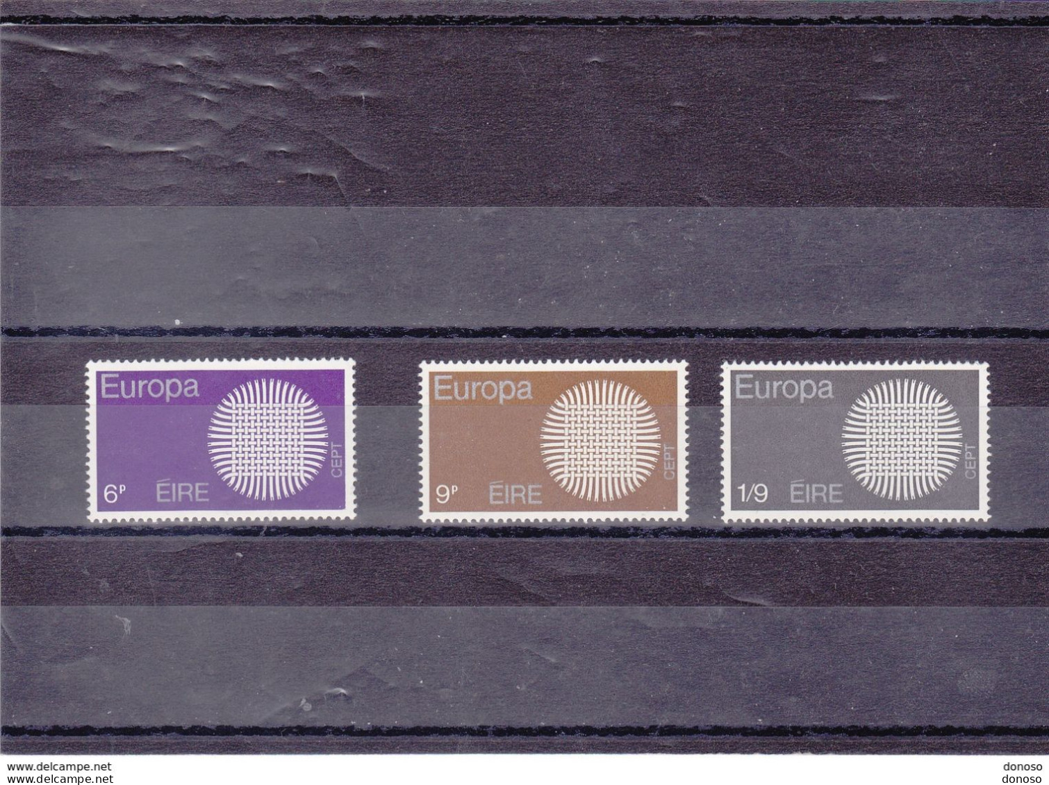 IRLANDE 1970 EUROPA Yvert 241-243, Michel 239-241 NEUF** MNH  Cote 9 Euros - Unused Stamps