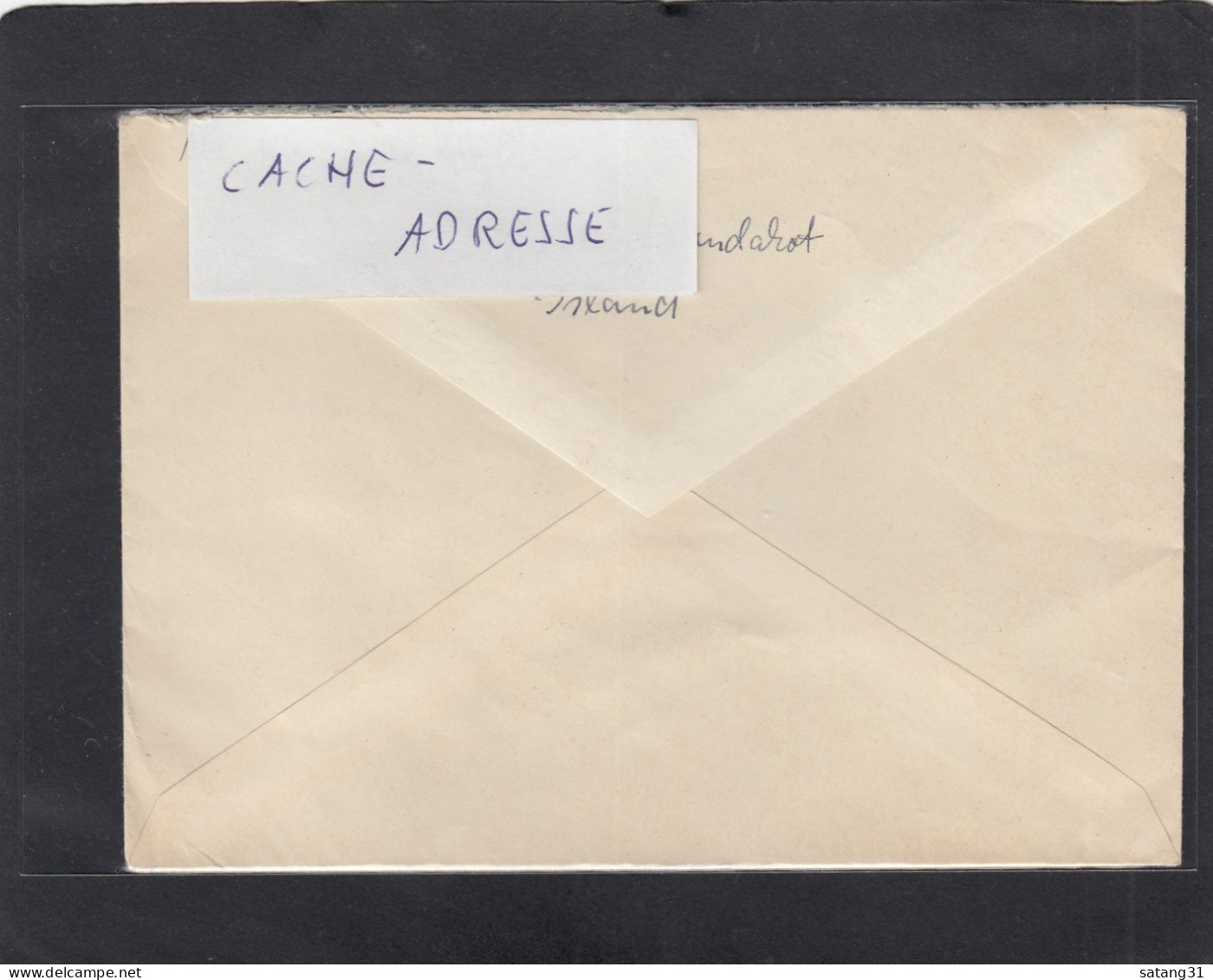 LETTRE PAR AVION DE REYKJAVIK POUR L'ALLEMAGNE,1965. - Cartas & Documentos