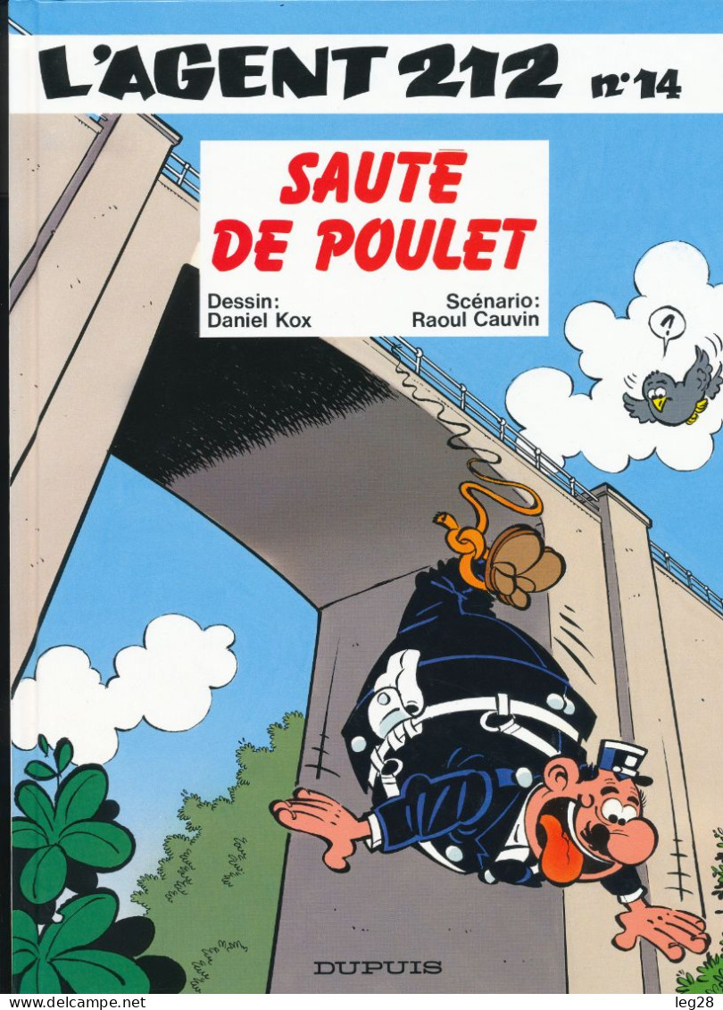 L'AGENT 212  N° 14  SAUTE DE POULET - Agent 212, L'