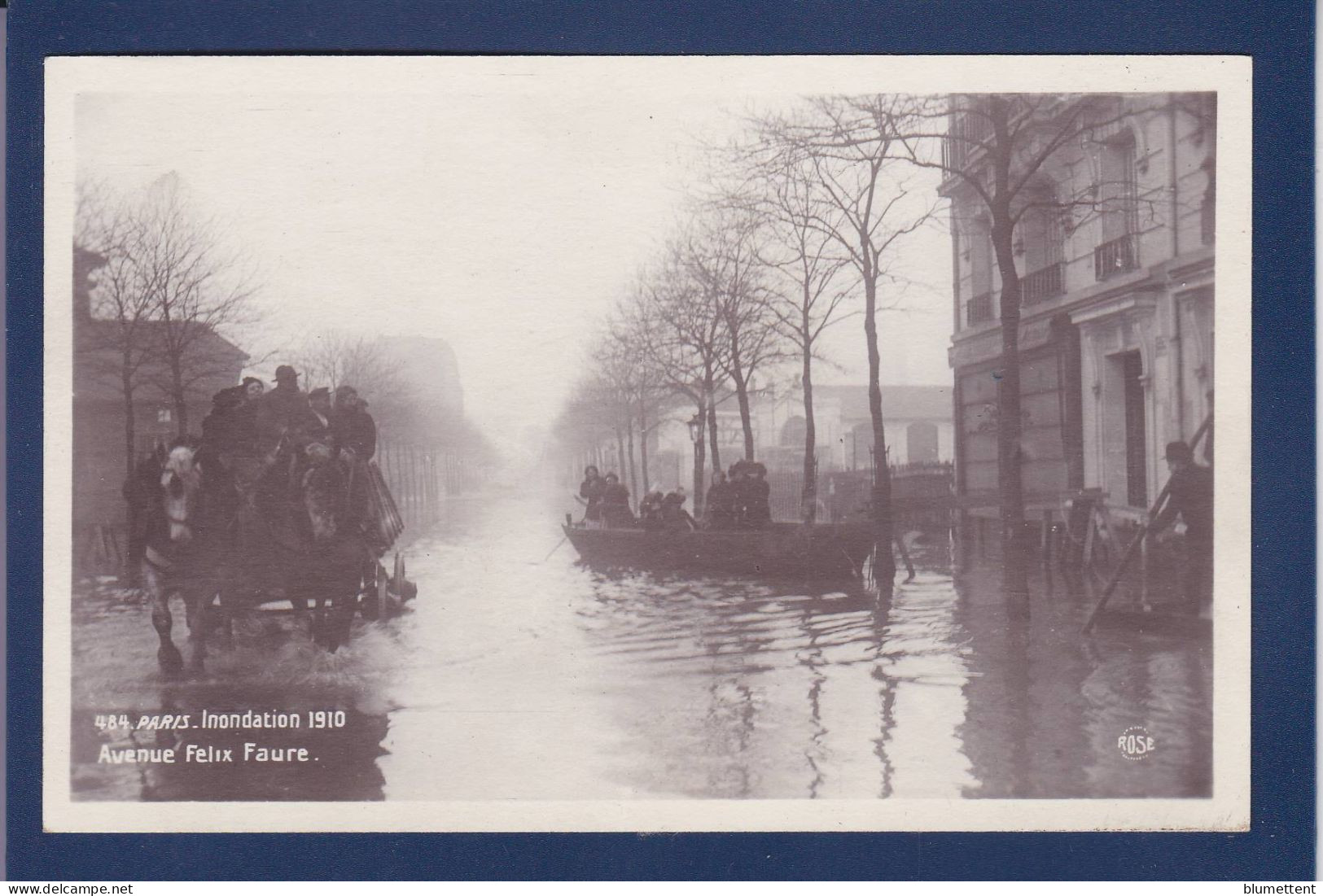 CPA 1 Euro [75] Paris > Inondations De 1910 Prix De Départ 1 Euro Non Circulée - Paris Flood, 1910