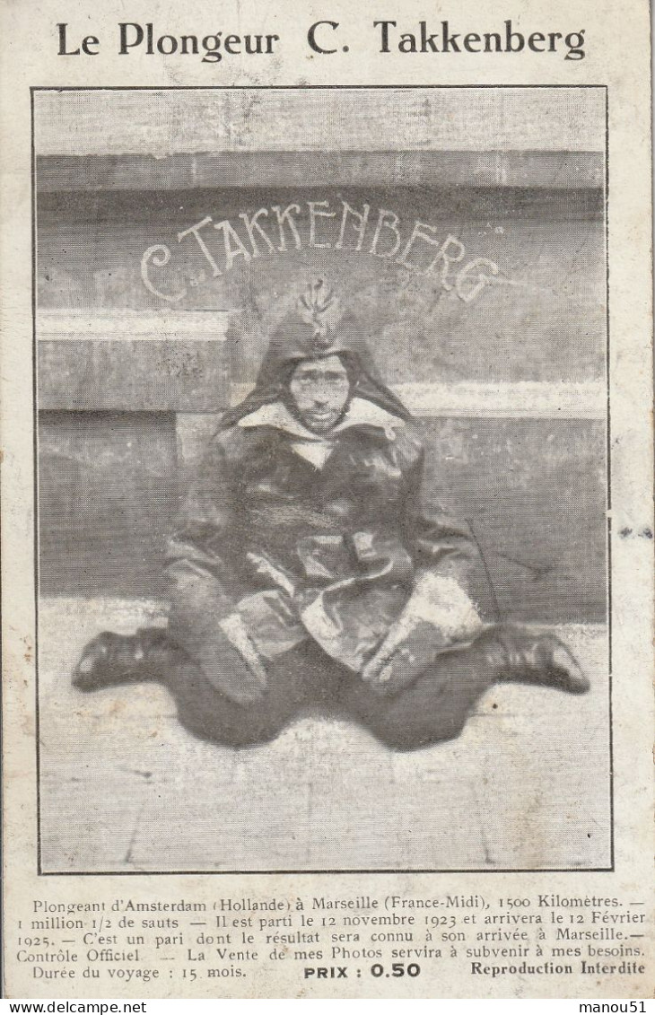 Le Plongeur  C. TAKKENBERG - Sporters