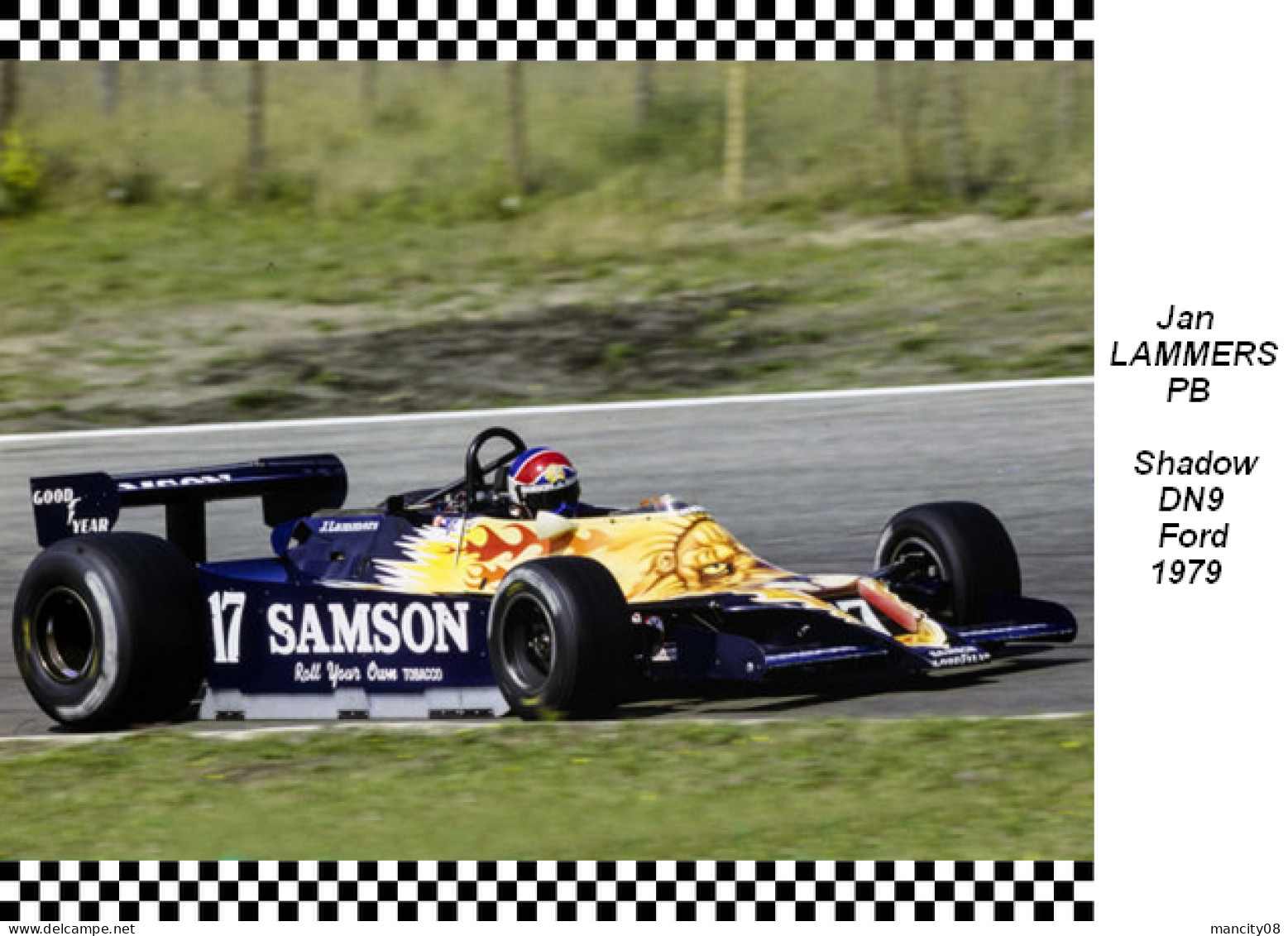 Jan Lammers  -  Shadow DN9 1979 - Grand Prix / F1