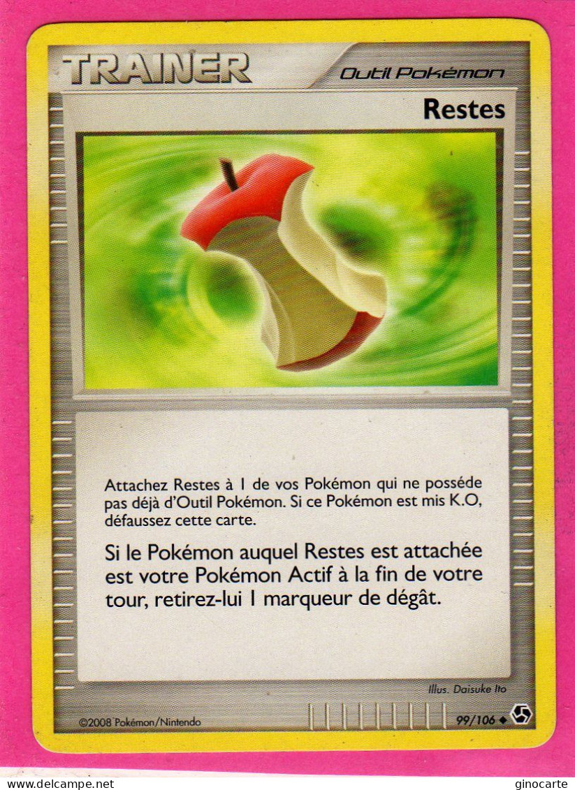 Carte Pokemon 2008 Diamant Et Perle Duel Au Sommet 99/106 Restes Bon Etat - Diamant & Perle