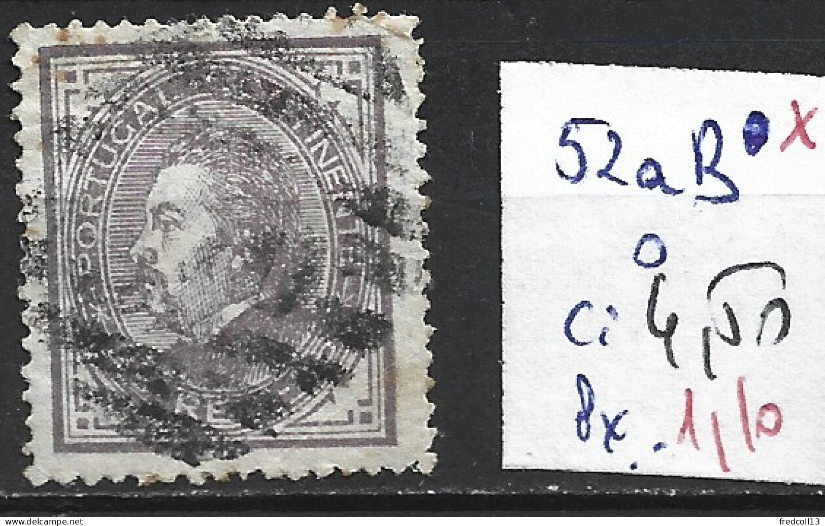 PORTUGAL 52aB Oblitéré Côte 4.50 € - Used Stamps