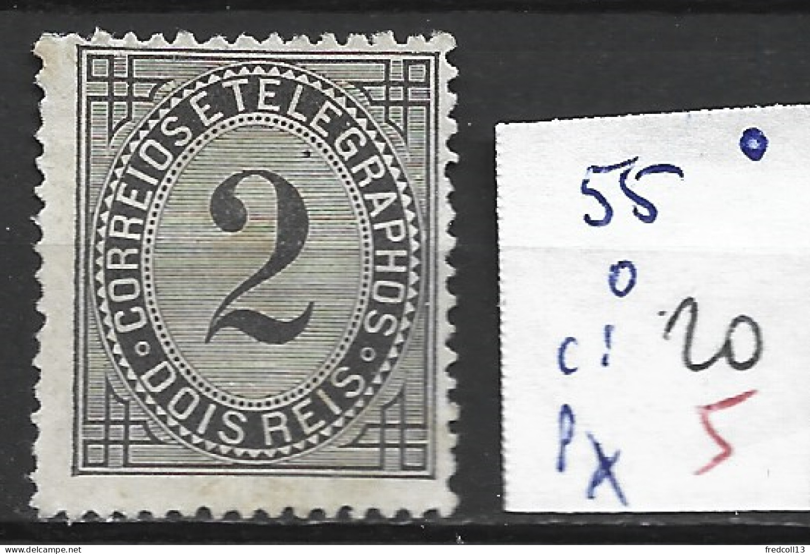 PORTUGAL 55 Oblitéré Côte 20 € - Used Stamps