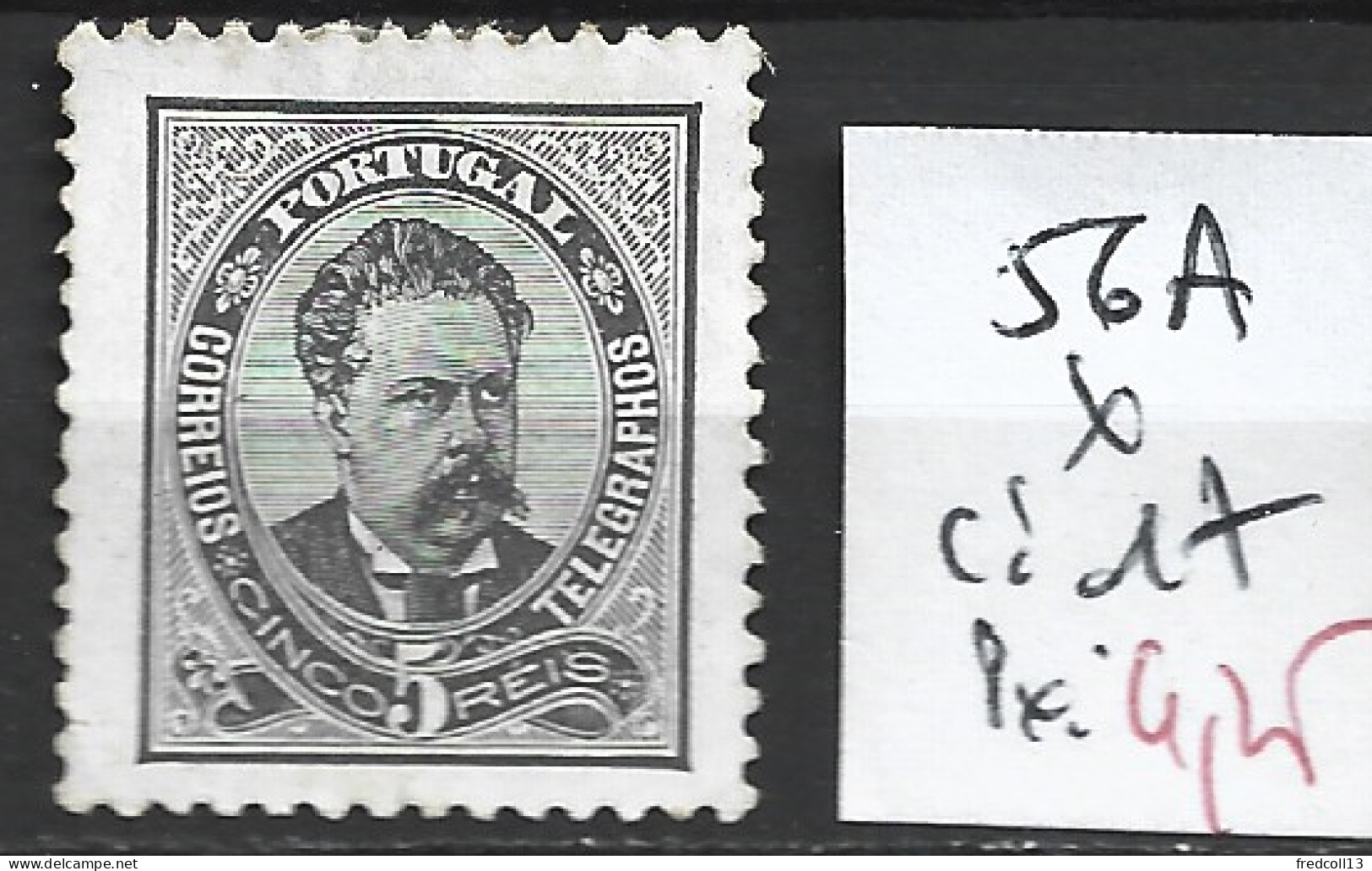 PORTUGAL 56A * Côte 17 € - Unused Stamps