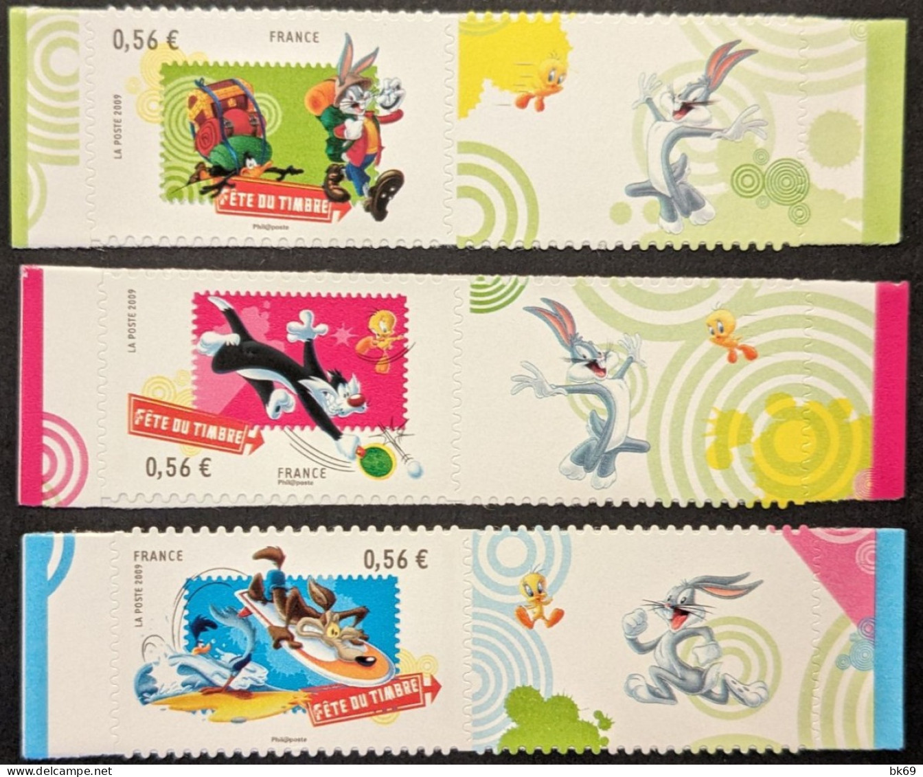 271 à 273 TP De Feuilles Série Warner Looney Tunes - Neufs