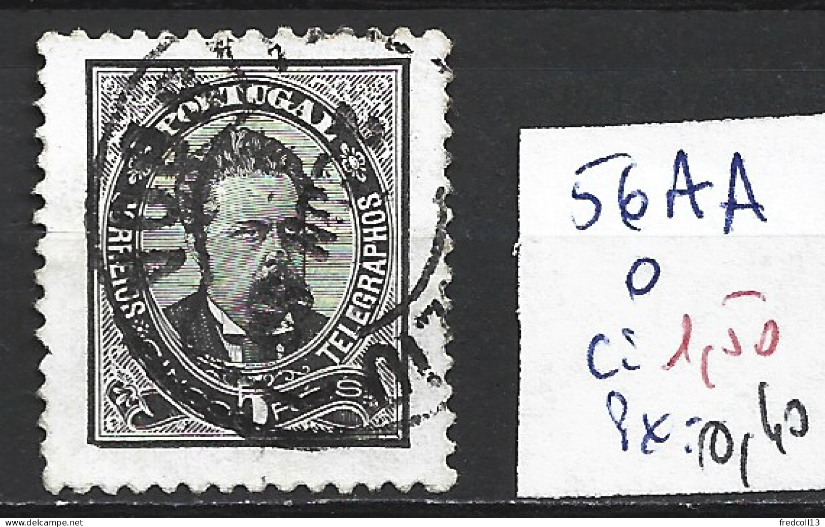 PORTUGAL 56aA Oblitéré Côte 1.50 € - Used Stamps