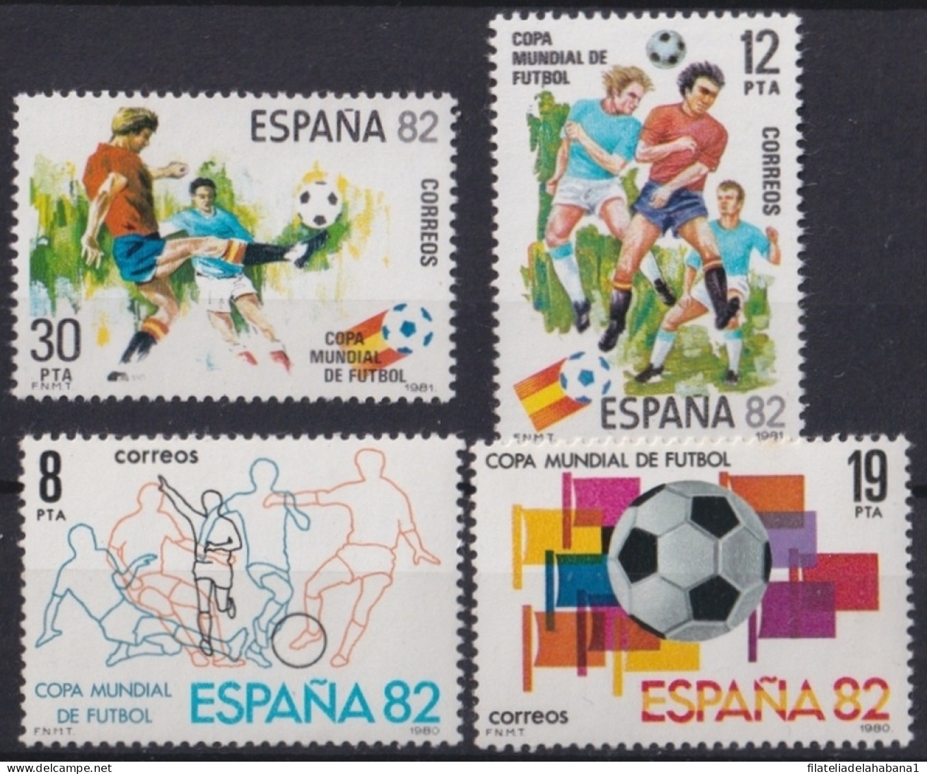 F-EX49085 ESPAÑA MNH 1982 SPAIN SOCCER FUTBOL CHAMPIONSHIP.  - 1982 – Spain