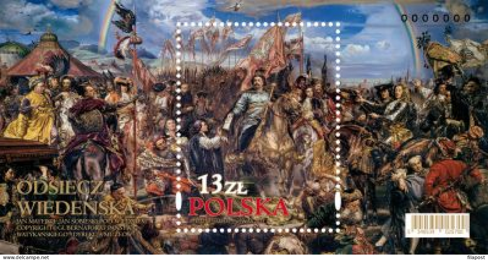 Poland 2023 / The Battle Of Vienna, Jan Matejko Painting 'Jan Sobieski At Vienna' Mini Block MNH** New!!! - Nuovi