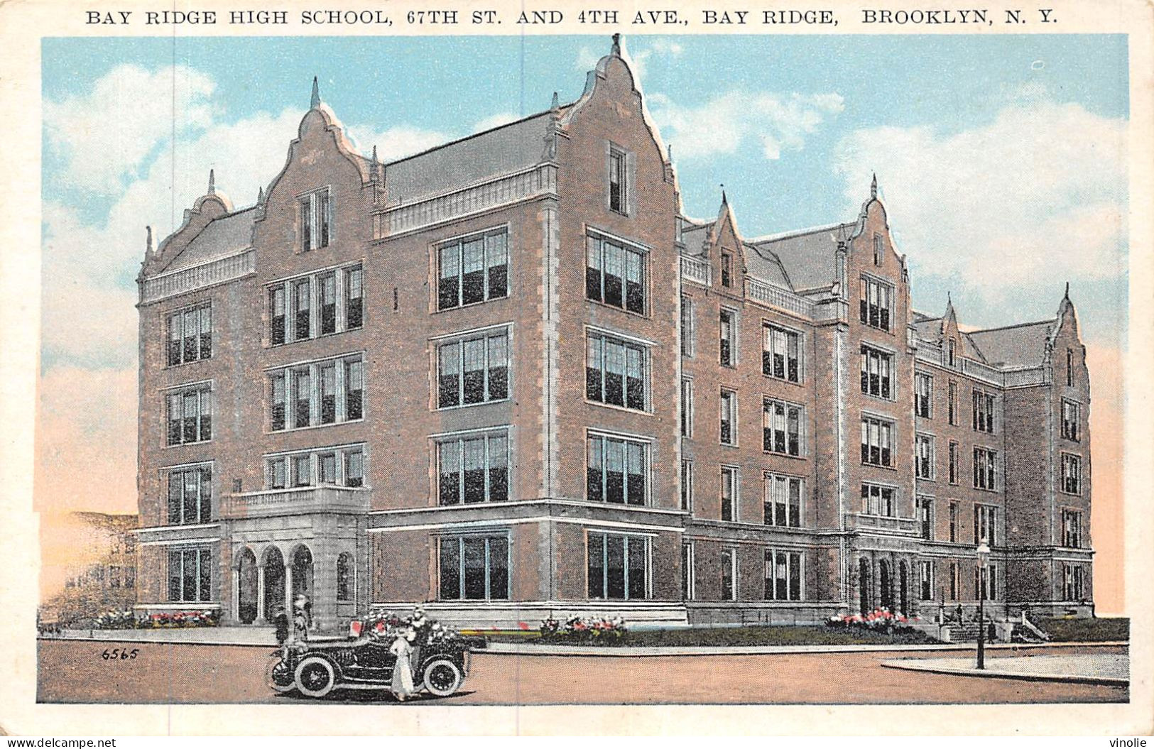 P-24-MI-IS-322 : BAY RIDGE SCHOOL. 67TH ST AND 4TH BAY RIDGE. BROOKLYN - Brooklyn