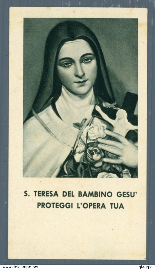 °°° Santino N. 8370 - S. Teresa Del Bambino Gesù °°° - Religión & Esoterismo