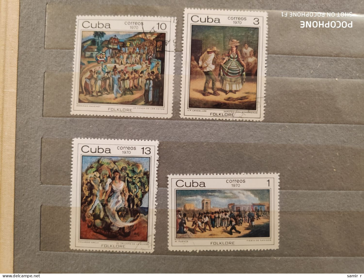 1970	Cuba	Paintings (F84) - Used Stamps