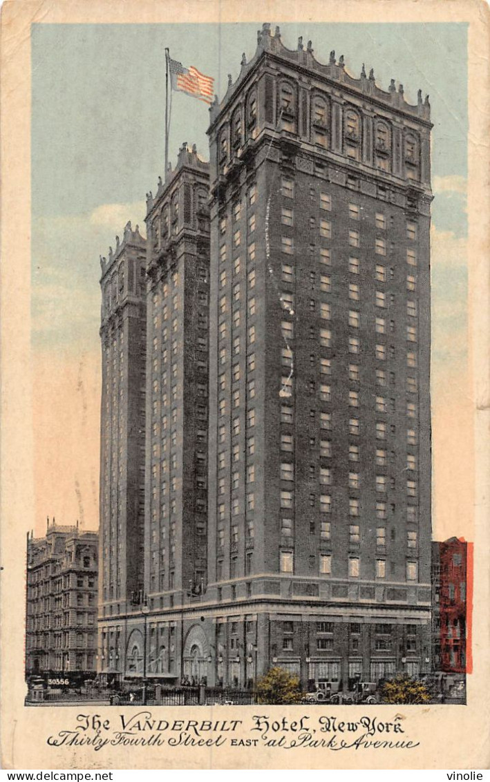 P-24-MI-IS-325 : NEW-YORK. THE VANDERBILT. HOTEL - Cafes, Hotels & Restaurants