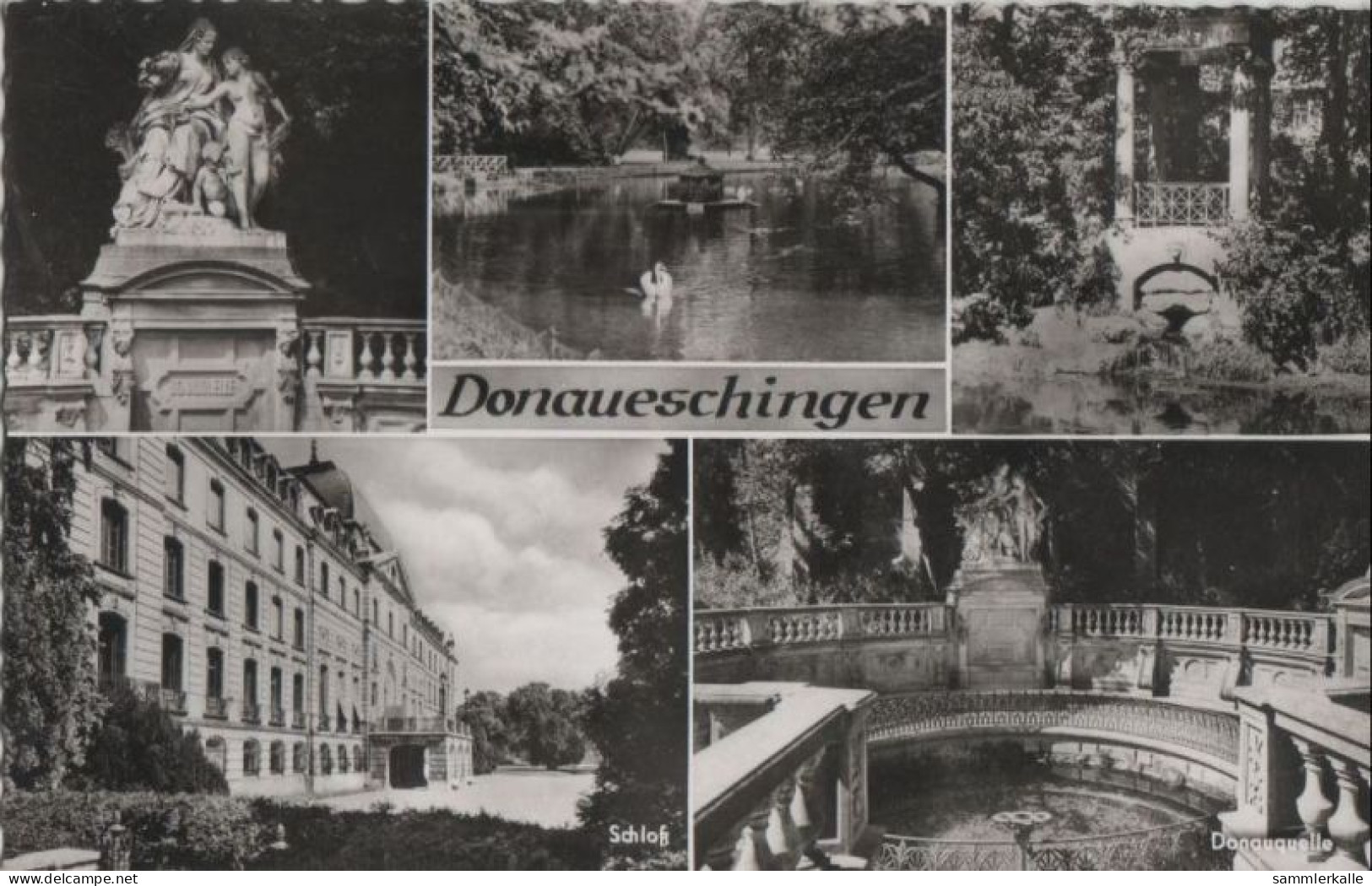 72916 - Donaueschingen - Mit 5 Bildern - Ca. 1960 - Donaueschingen