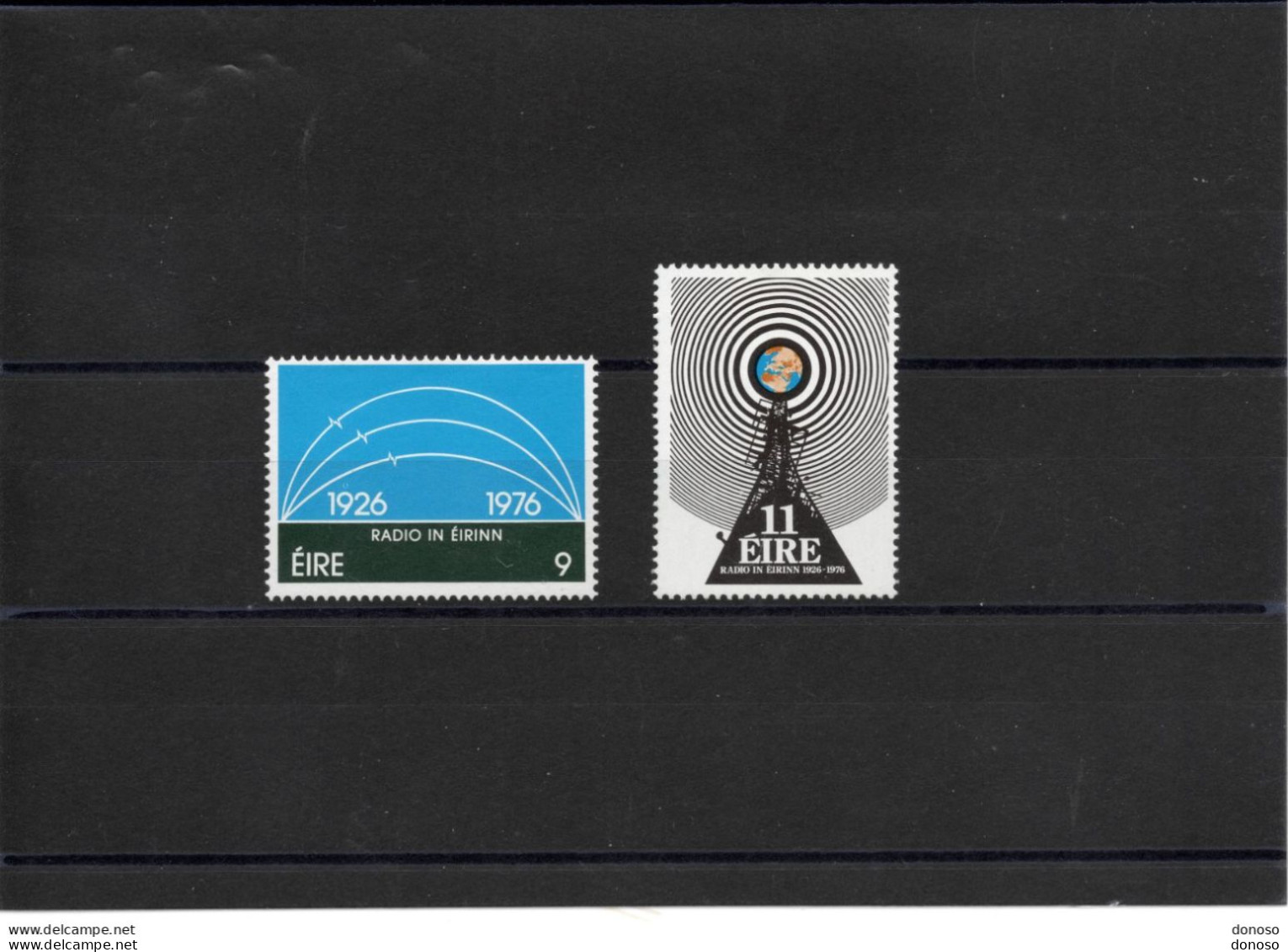 IRLANDE 1976  Radiodiffusion Yvert 353-354, Michel 351-352 NEUF** MNH Cote 2 Euros - Unused Stamps