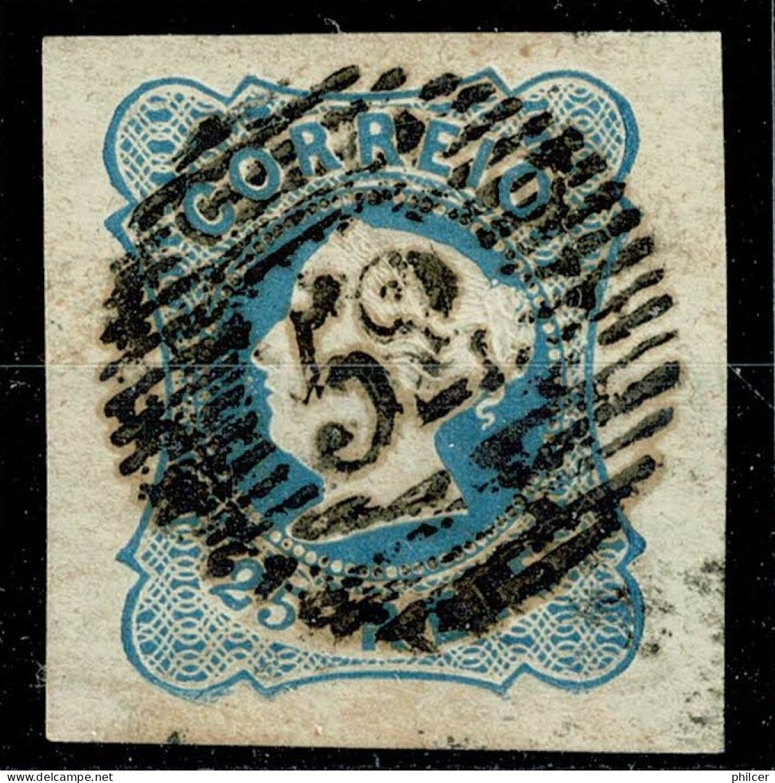 Portugal, 1853, # 2, Used - Gebruikt