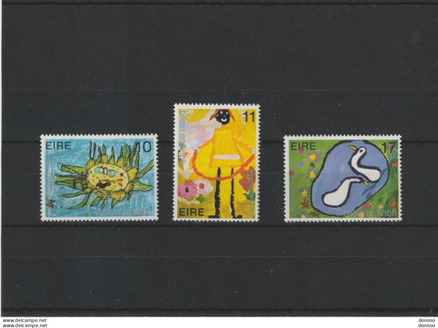 IRLANDE 1979 Année Internationale De L'enfant Yvert 404-406, Michel 401-403 NEUF** MNH - Ungebraucht