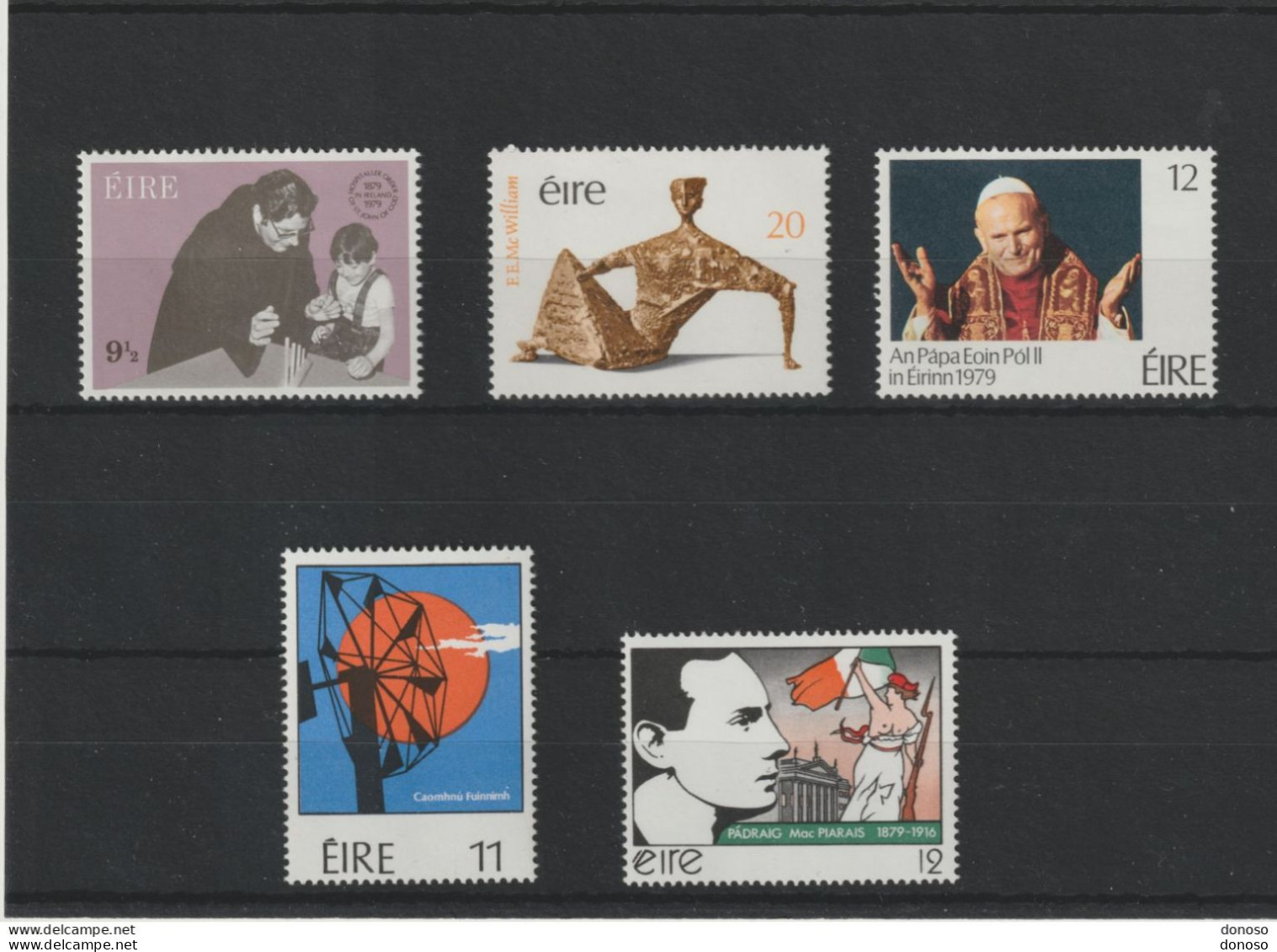 IRLANDE 1979 Yvert 407-411, Michel 405-409 NEUF** MNH Cote 4,45 Euros - Unused Stamps