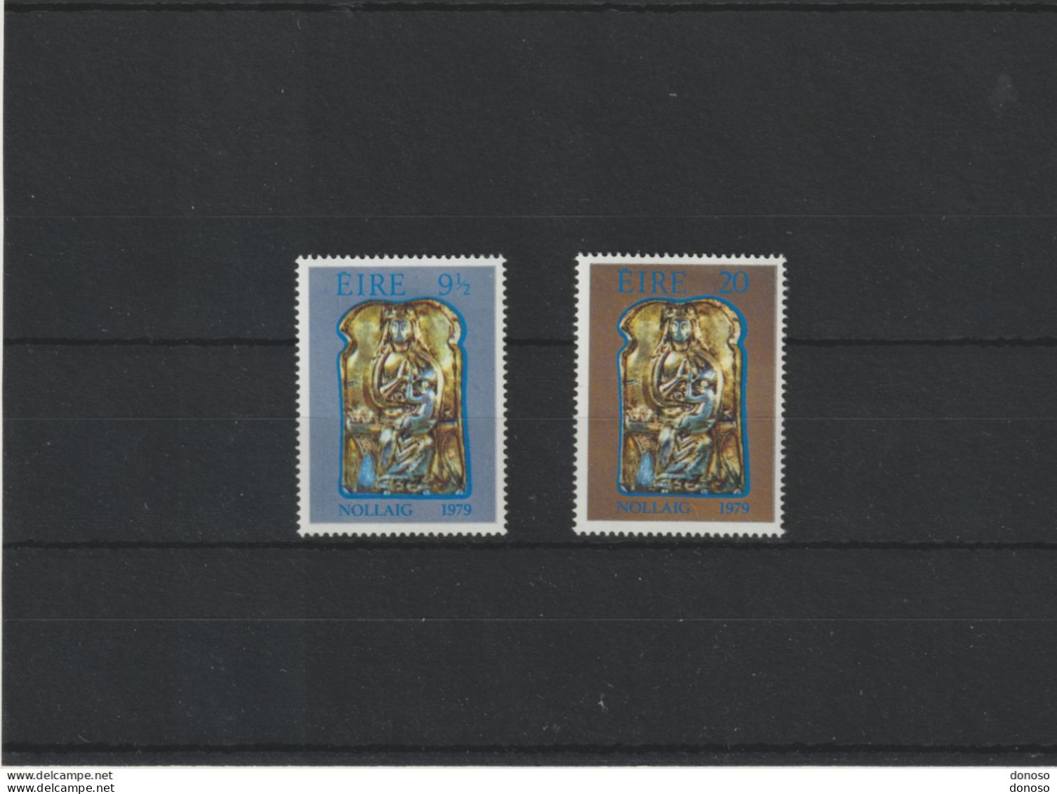 IRLANDE 1979 NOËL Yvert 412-413, Michel 410-411 NEUF** MNH - Unused Stamps