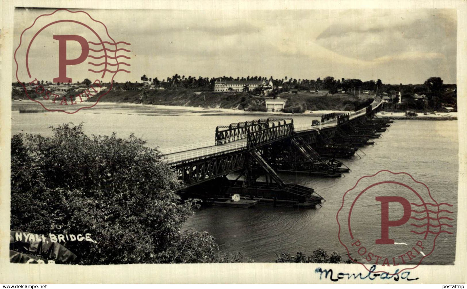 KENIA. KENYA. MOMBASA : Nyali Bridge - Kenia