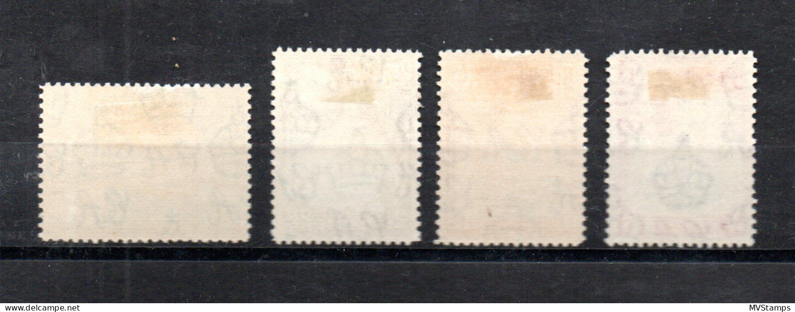 Bermuda 1938 Old Def. Stamps King George VI(Michel 101/02, 106 And 109) Nice MLH - Bermudes