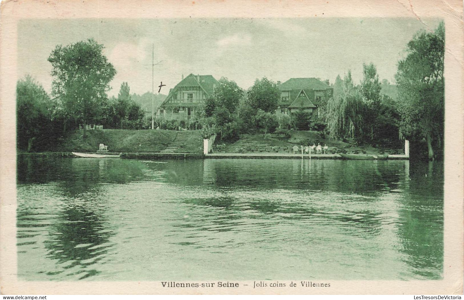 FRANCE - Villennes Sur Seine - Jolis Coins De Villennes  - Etangs - Propriété Privée - Carte Postale Ancienne - Villennes-sur-Seine