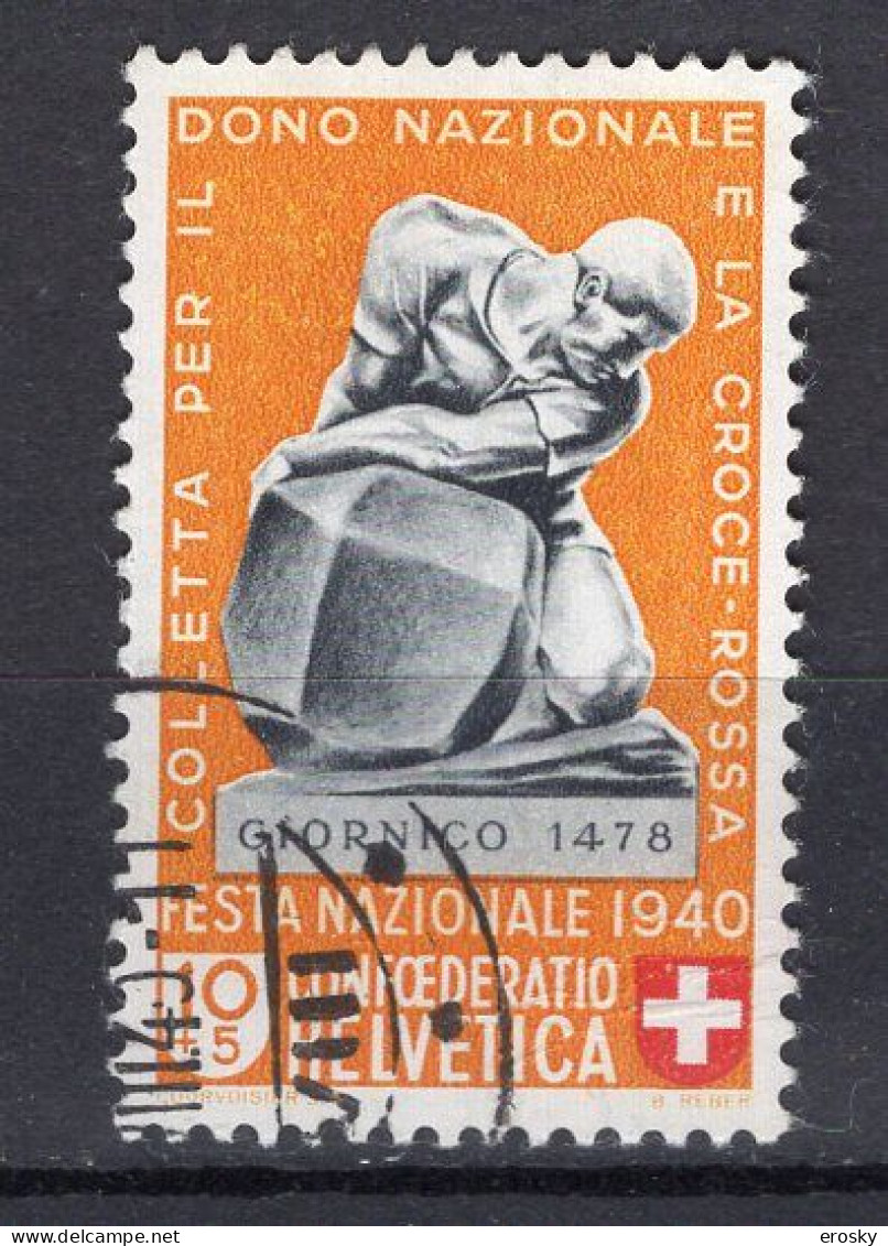 T1921 - SUISSE SWITZERLAND Yv N°350 - Oblitérés