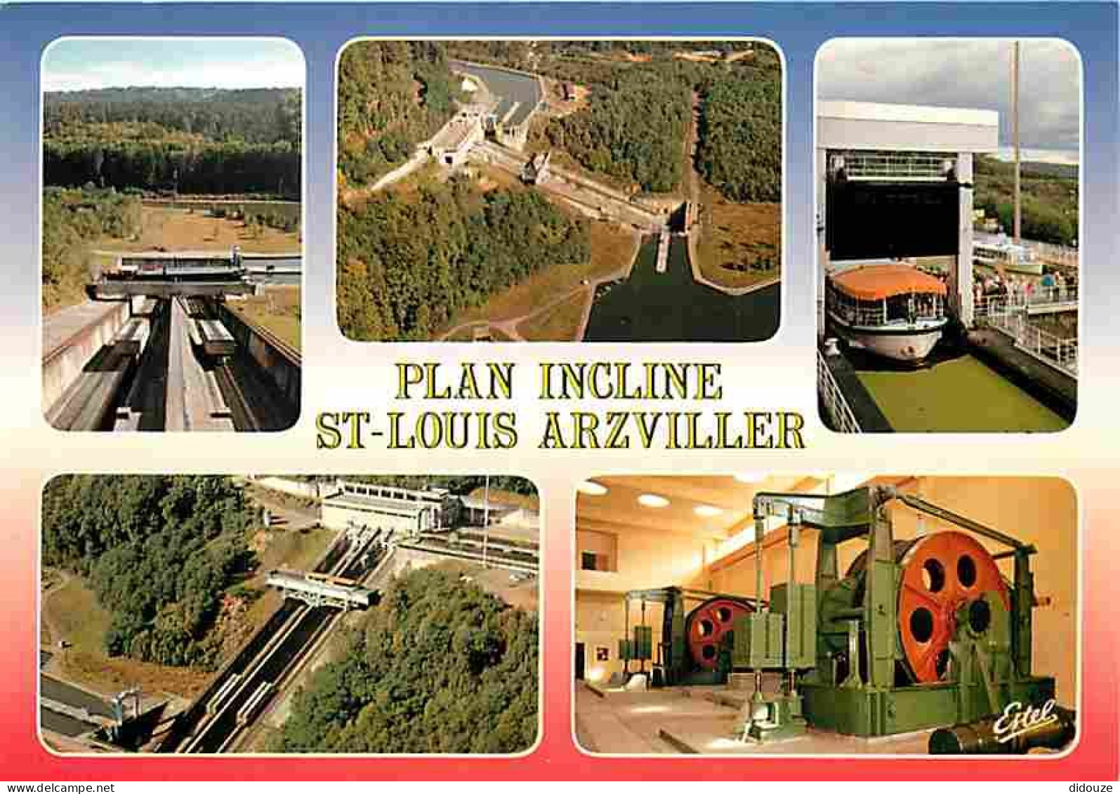 57 - Saint Louis - Arzviller - Le Plan Incliné Transversal - Ascenseur à Bateaux - Multivues - CPM - Voir Scans Recto-Ve - Arzviller