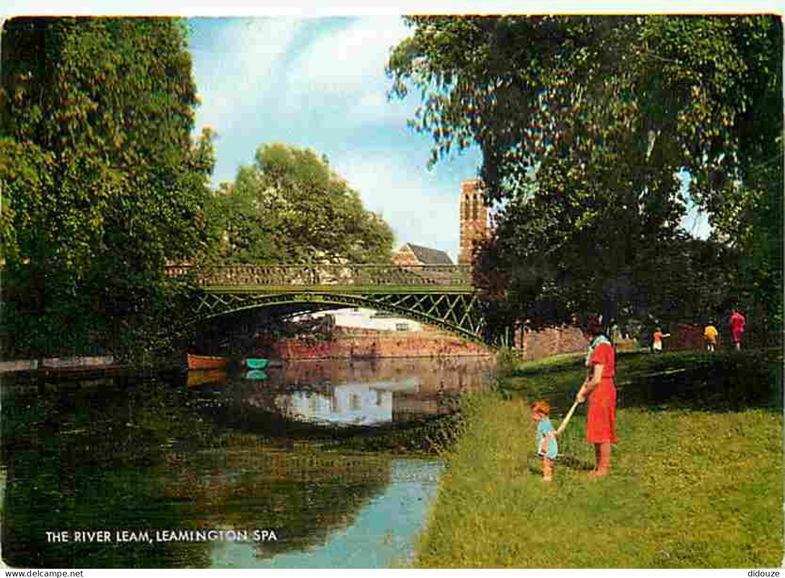 Royaume Uni - Leamington Spa - The River Leam - CPM - UK - Voir Scans Recto-Verso - Autres & Non Classés