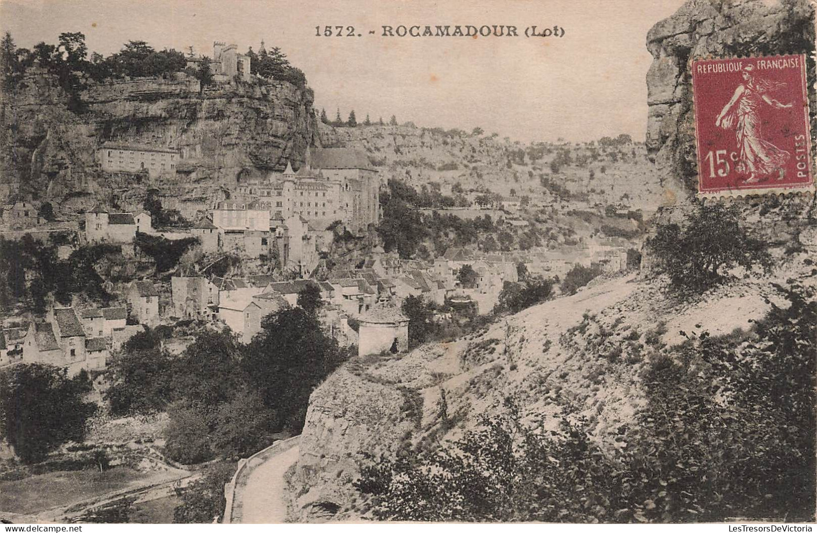 FRANCE - Rocamadour (Lot) - Ville - Vue Panoramique - Carte Postale Ancienne - Rocamadour