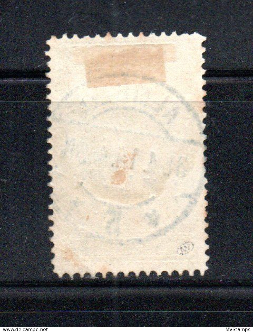 Nederland 1913 Zegel 97 Wilhelmina Met Luxe Langebalkstempel Almelo - Used Stamps