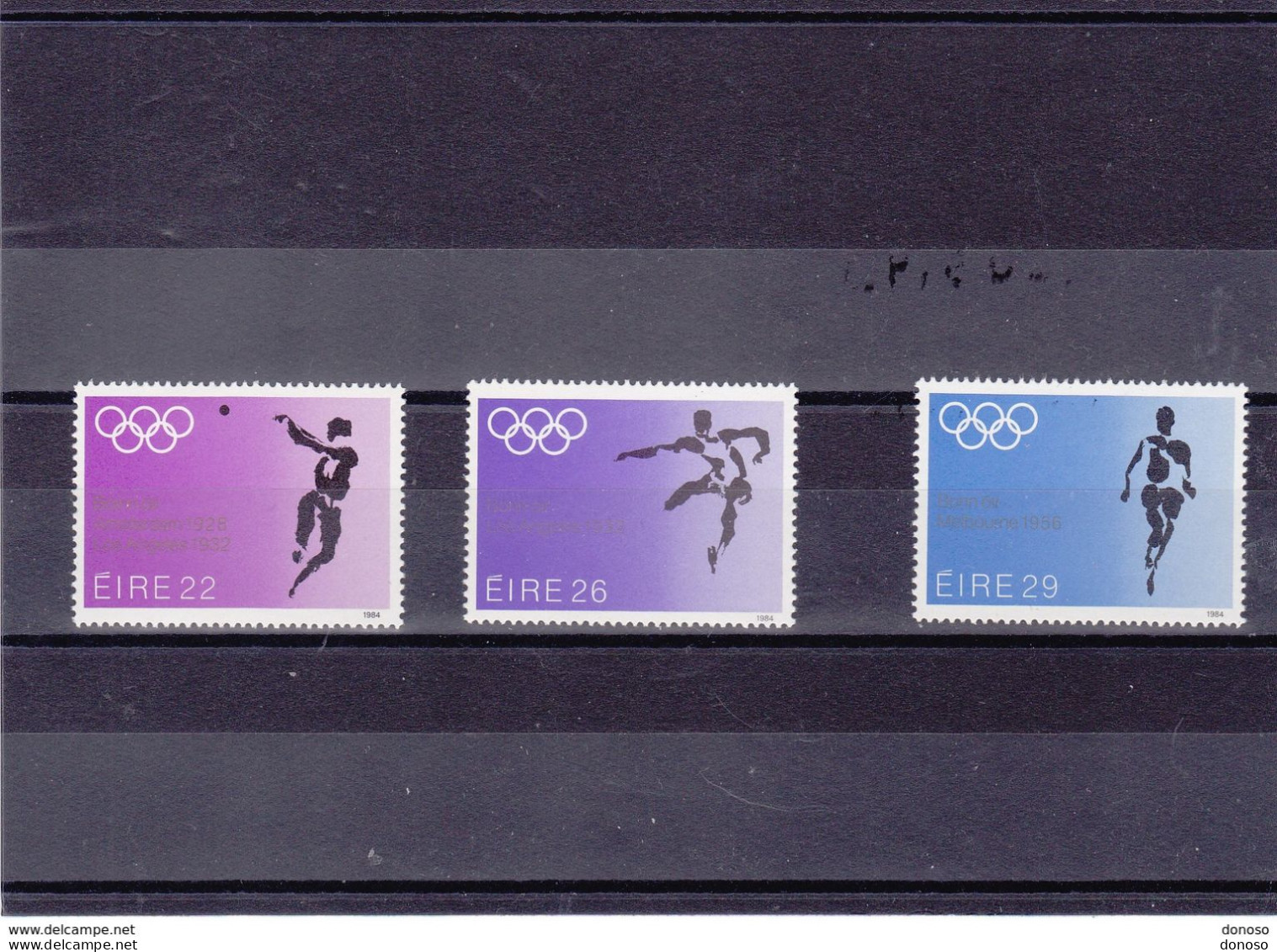 IRLANDE 1984 JEUX OLYMPIQUES Yvert 545-547, Michel 542-544 NEUF** MNH - Nuovi