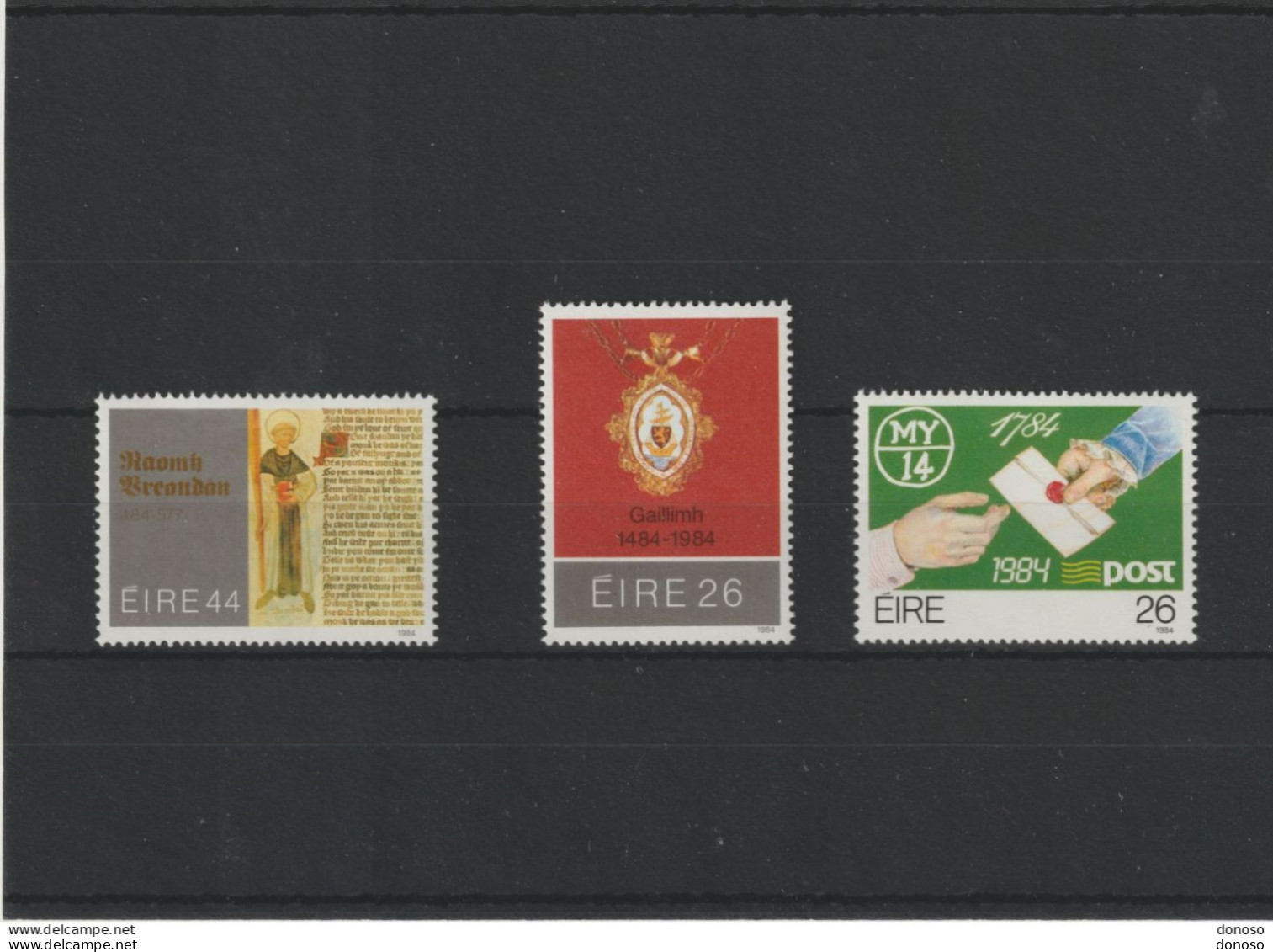 IRLANDE 1984 Yvert 550-552, Michel 547-549 NEUF** MNH Cote 3,65 Euros - Nuovi