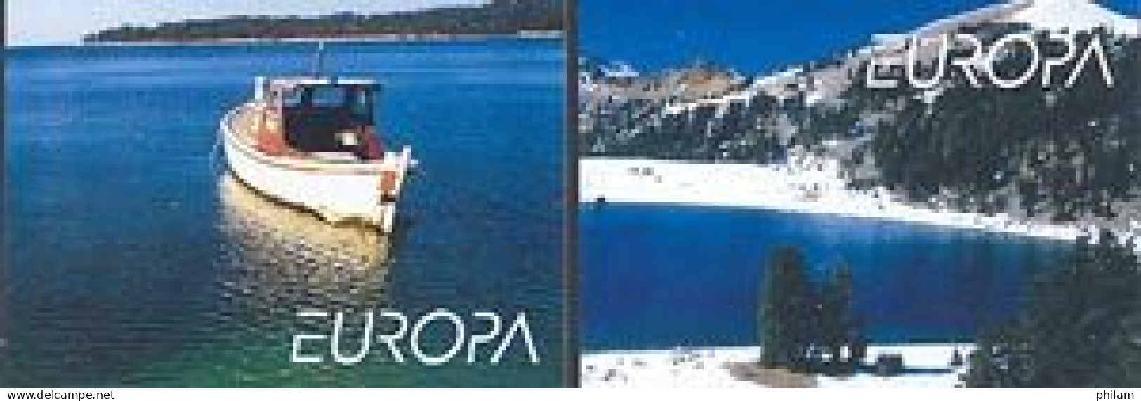 CROATIE 2004 - Europa - Vacances  - 2 Carnets - 2004