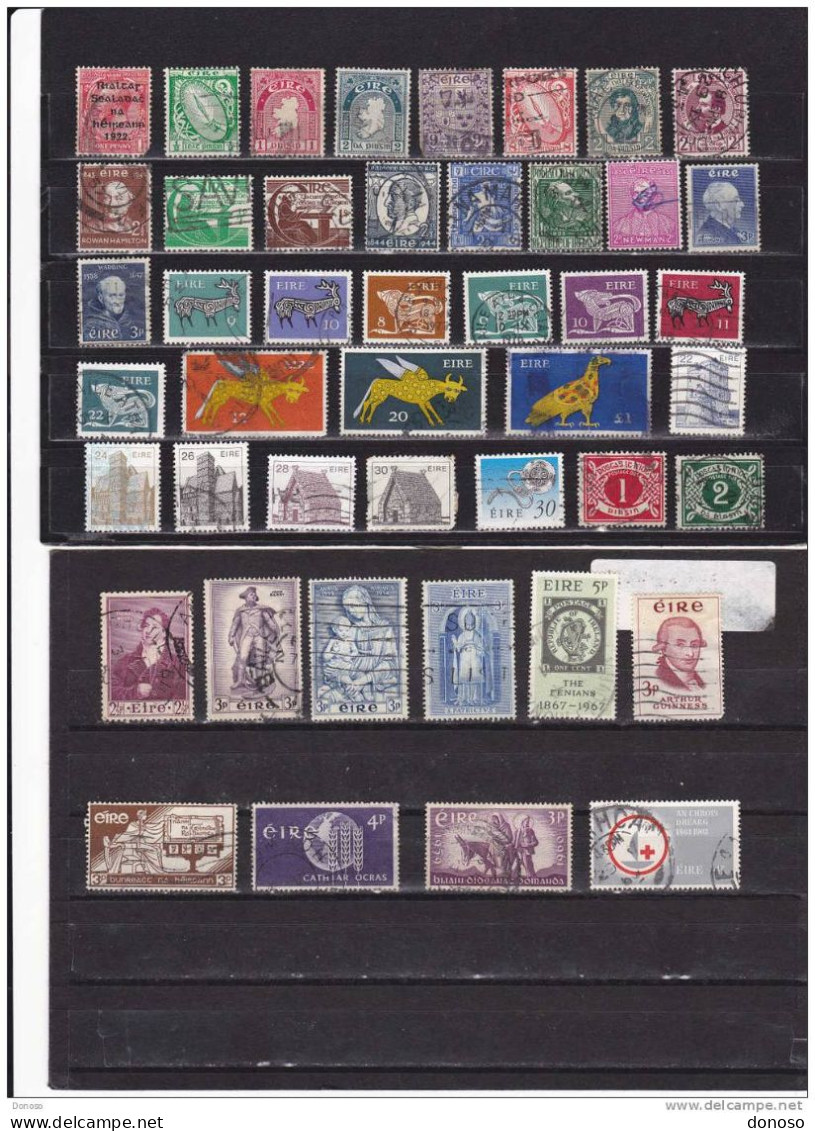 IRLANDE LOT Oblitéré, Used Cote Yvert : 42.75 Euros - Collections, Lots & Séries