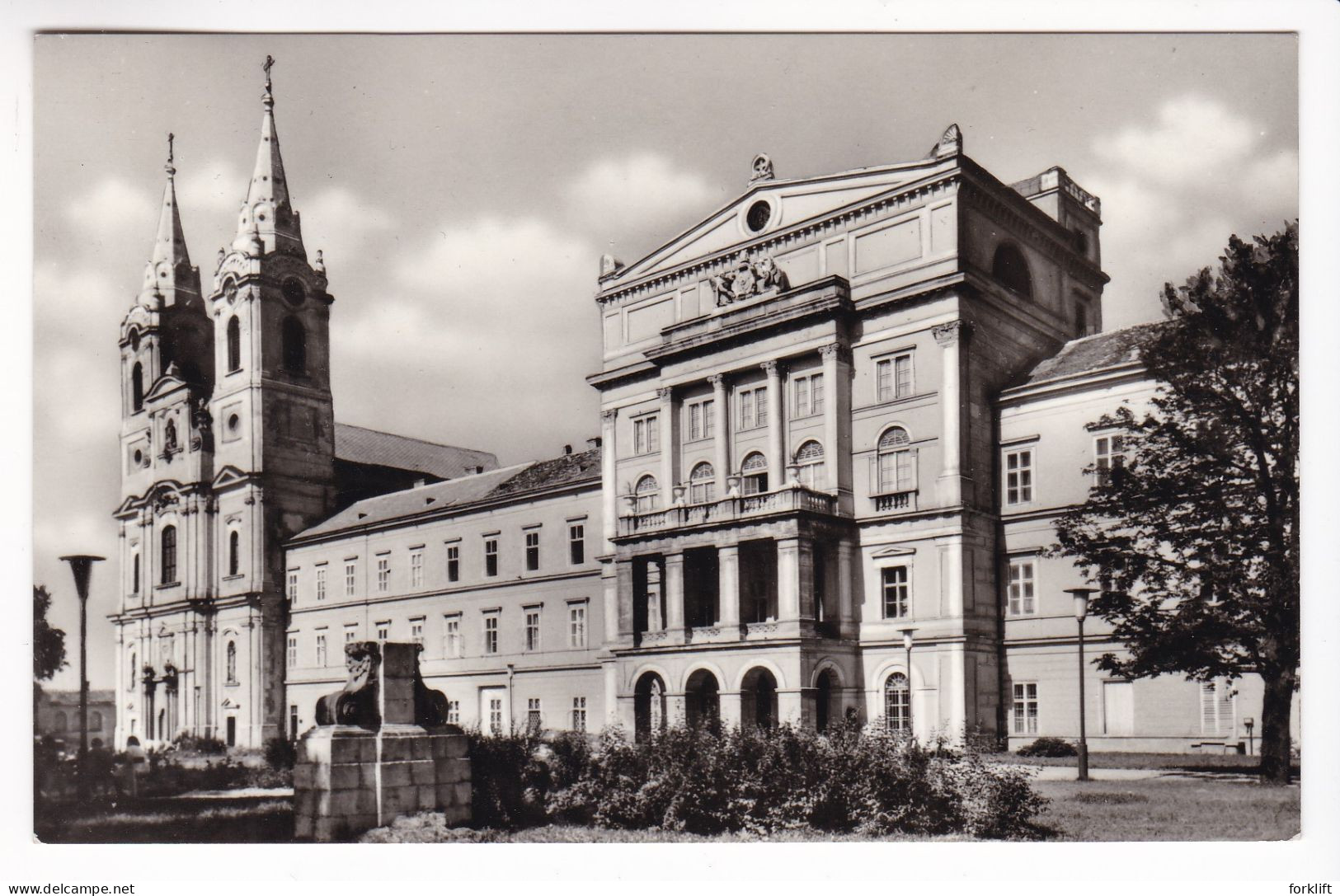 B2 Hungary Zirc Library Of The Abbey Church Bibliothèque - Biblioteche