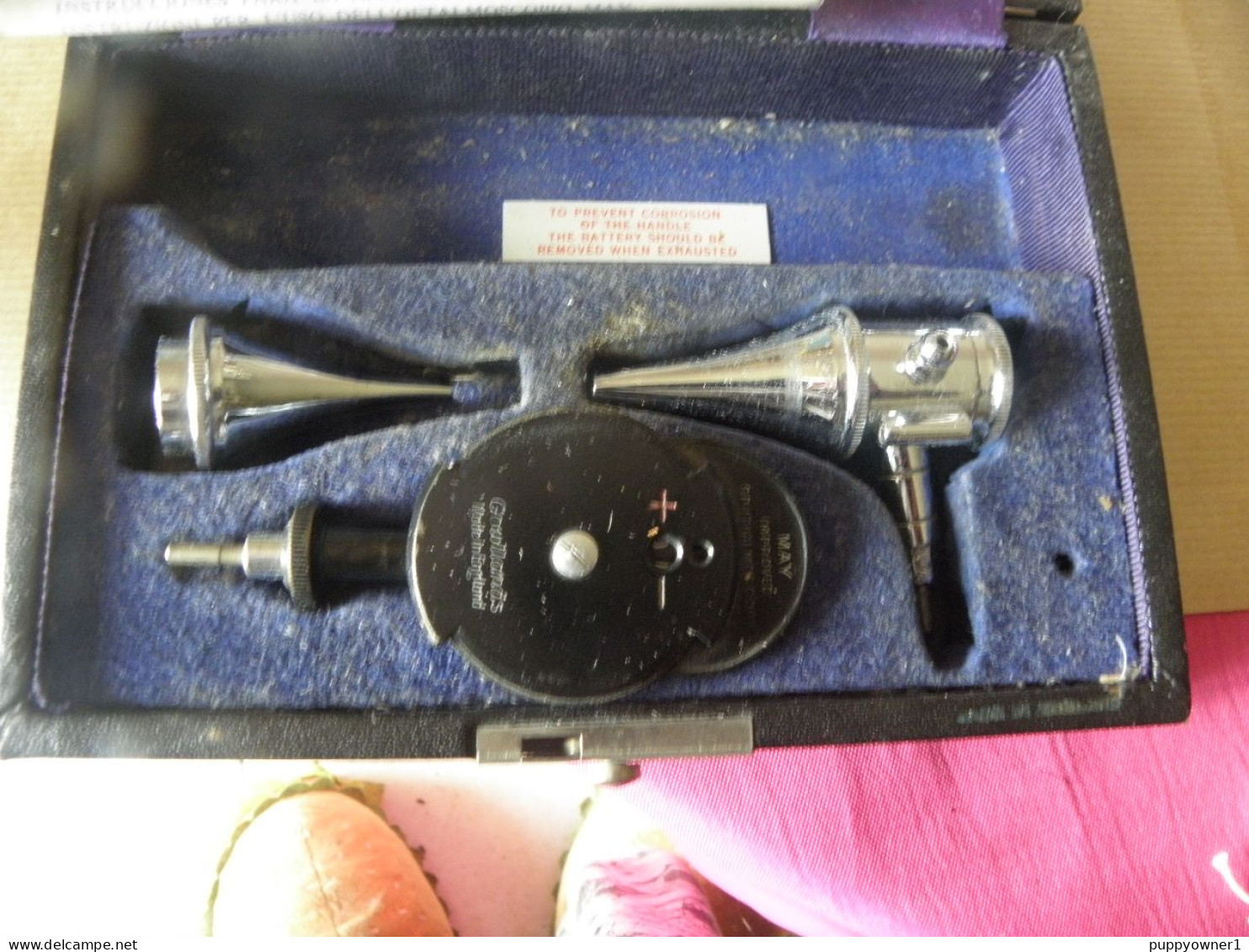 Ancien Kit De Diagnostic Médical Cowllands May Ophthalmoscope No2 - Medical & Dental Equipment