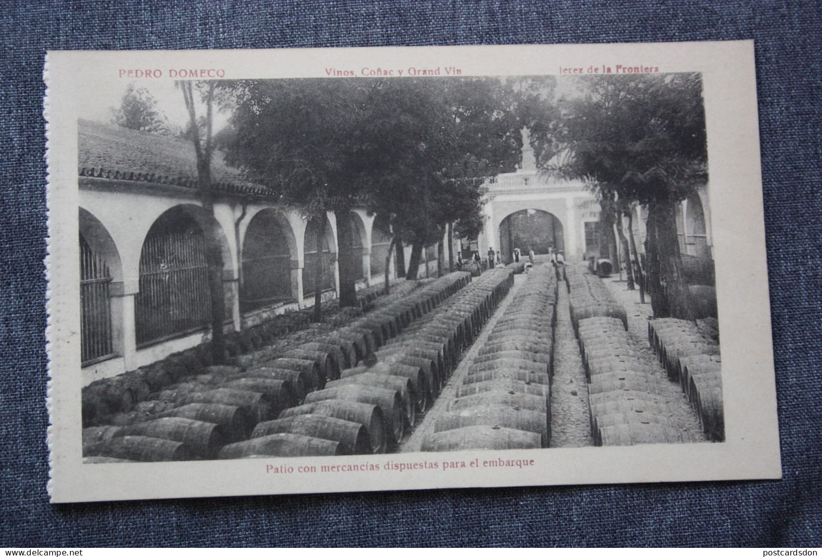 Cadiz PEDRO DOMECQ, JEREZ DE LA FRONTERA.  PEDRO DOMECQ VINOS CONAC Y GRAND VIN. - Cádiz