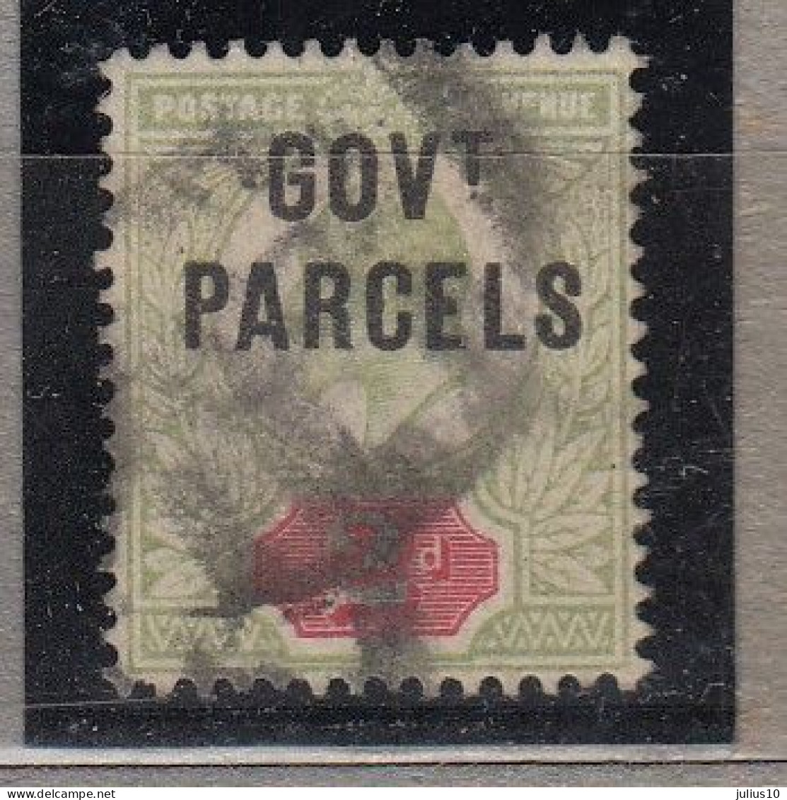 GREAT BRITAIN 1887 Gov. Parcels Used (o) Mi 27 #22603 - Dienstmarken