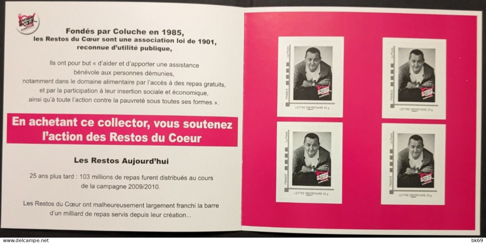 Coluche Restos Du Cœur Collector Neuf Faciale 5.72€ - Collectors