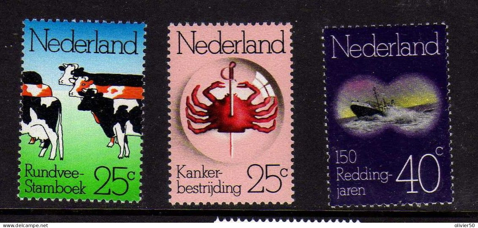 Pays-Bas - 1974- Anniversaires - Neufs** - MNH - Ungebraucht