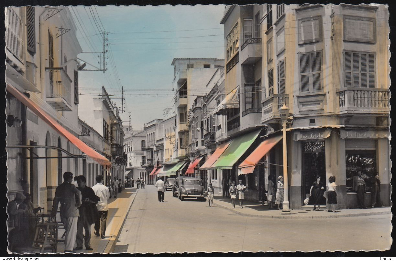 Spanien - La Línea -  Royal Street - Shops - Cars - Renault - Cádiz