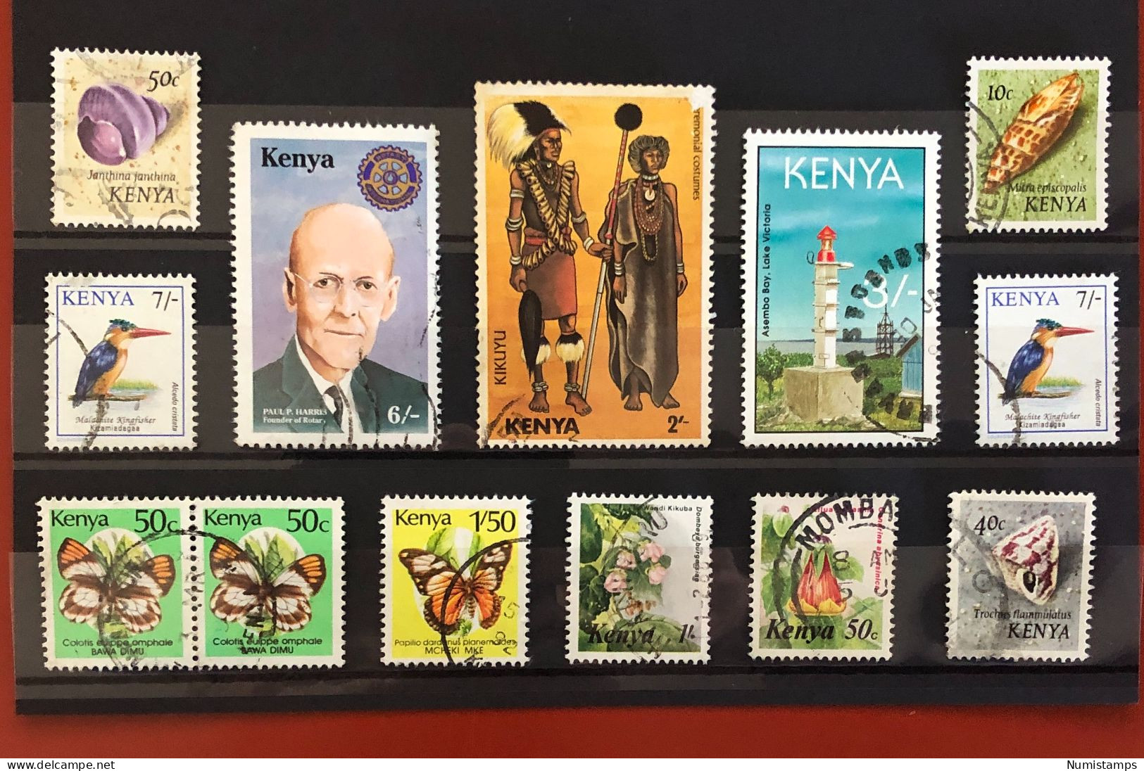 Kenya - Stamps From 1971 (Lot 1) - Kenia (1963-...)