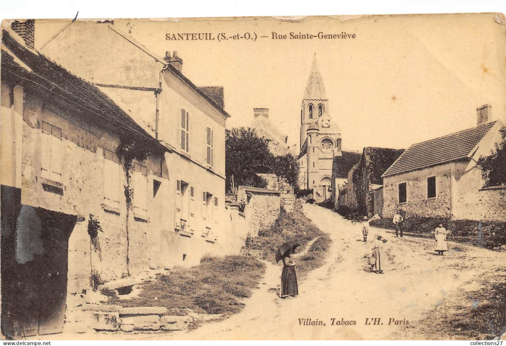 95-SANTEUIL- RUE SAINTE-GENEVIEVE - Santeuil